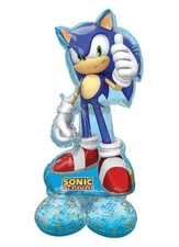 AirLoonz Sonic the Hedgehog 2 Foil Balloon, 53in Party Decorations