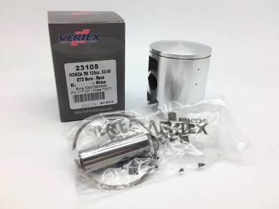 Vertex Piston Kit 3105 Honda RS 125 Inc Rings, Pin & Clips 'A' 53.94mm 2003-09
