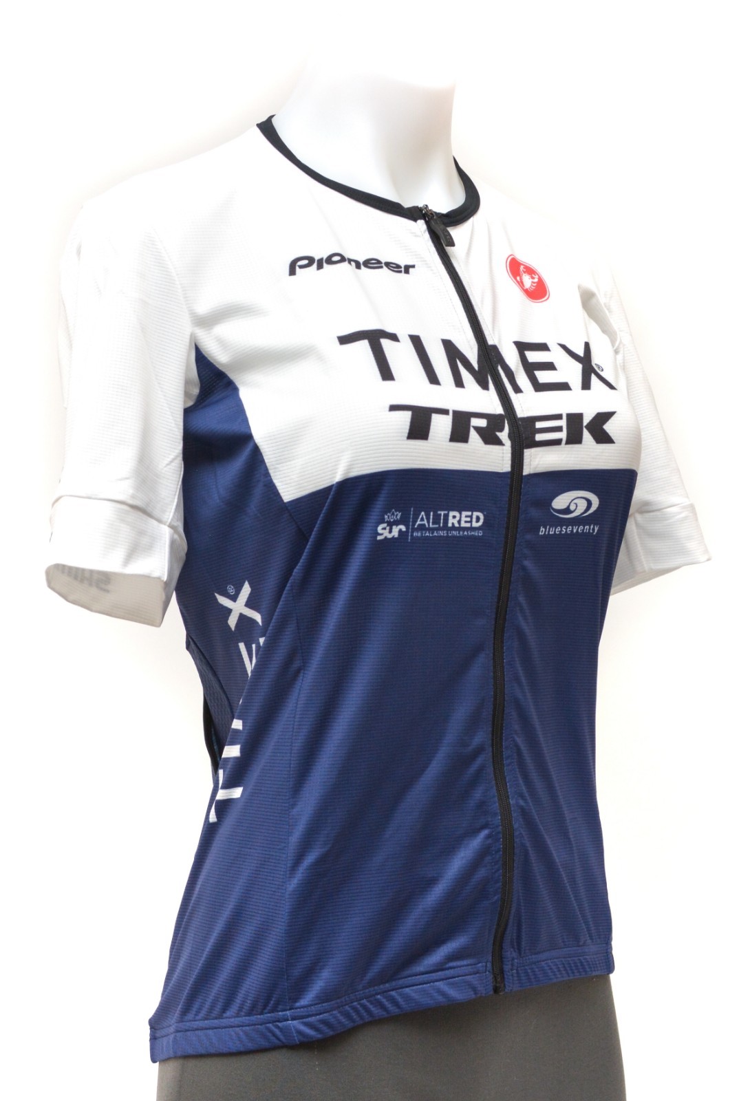 Castelli Timex Women Free Speed Race Triathlon Short Sleeve Jersey LARGE Cycling 7690₽
