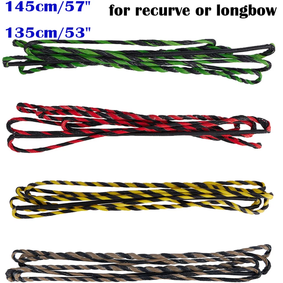 16 Strands Flemish Twist Bow String Dyneema for AMO 57" 61" Recurve Bow Longbow - Image 2 of 4