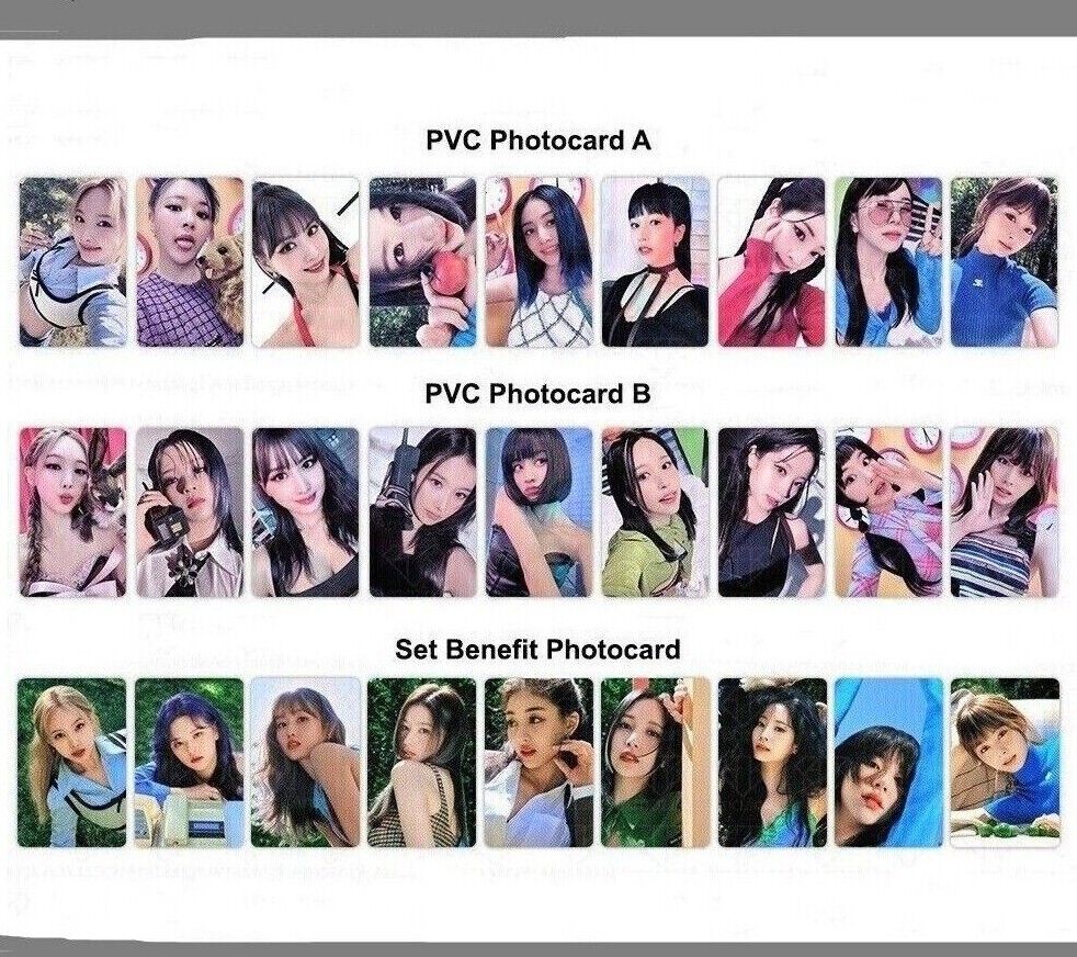 Twice 1 2 Album Details, Twice 1 2 Photocards