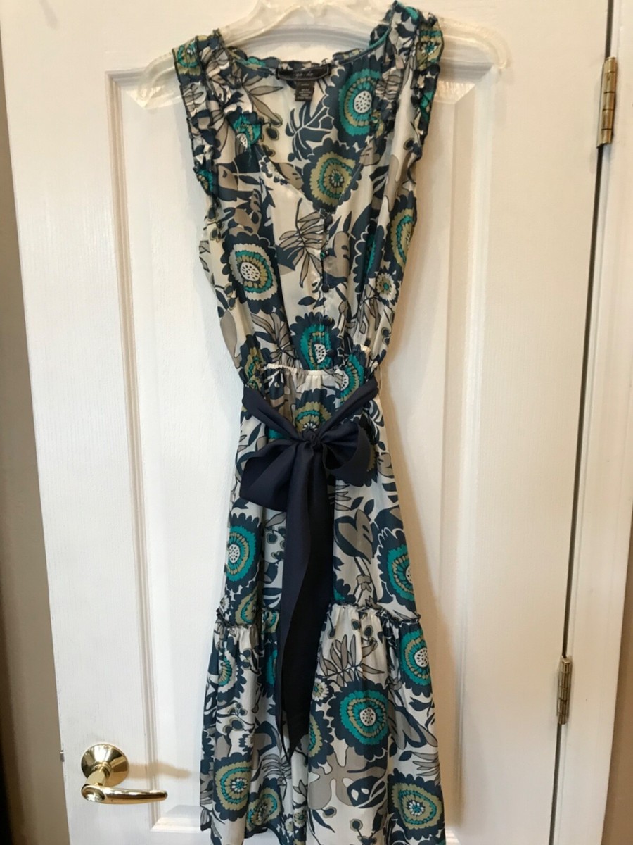 nordstrom floral midi dress Diane von Furstenberg Women's Aura Floral Midi Dress - Blue