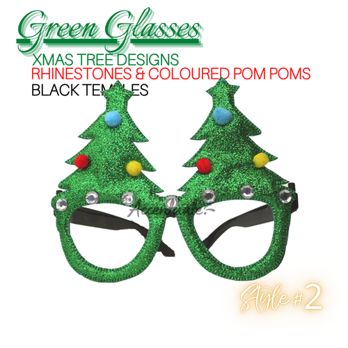 Merry Christmas! Novelty Frames Sun-Glasses Reindeer Festive Party Adults Kids - Picture 6 of 15