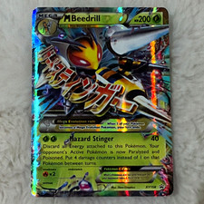 The Pokemon Company M Beedrill EX XY158 Promo Holo English 2016 200 HP