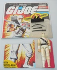 99% Complete 1984 Storm Shadow v1 Cobra Ninja Figure Card G.I. GI Joe 3.75 ARAH