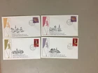 Four Israel opening new post office in JORDANIAN TERRITORY special cover