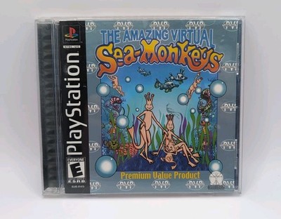 The Amazing Virtual Sea-Monkeys (Sony PlayStation, 2002) PS1