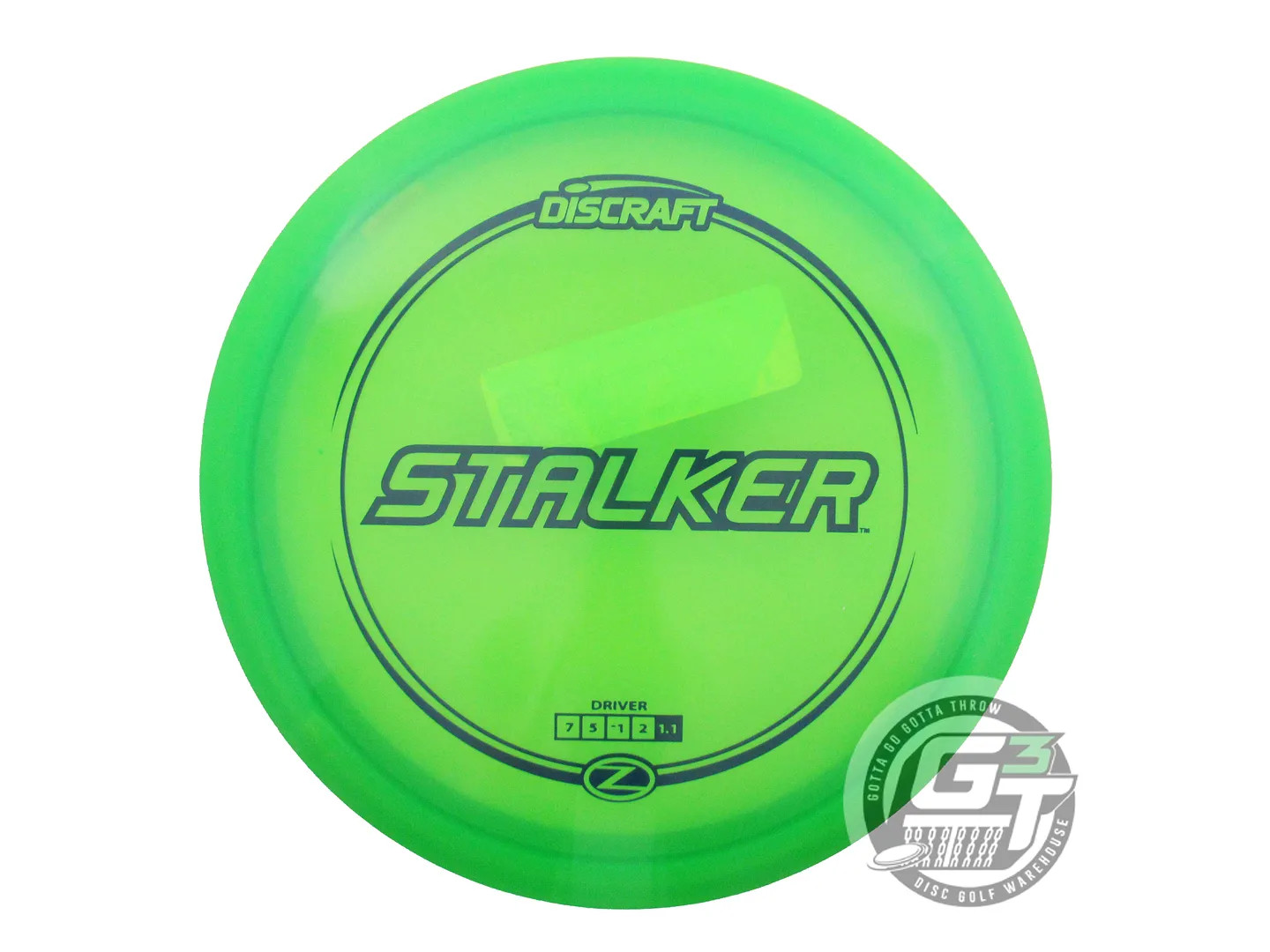 NEW Discraft Z Stalker 175-176g Green Blue Stamp Fairway Driver Golf ...