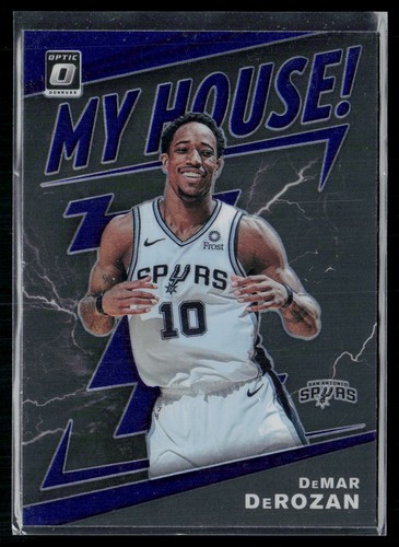 DeMar DeRozan [Purple] #3 2019 Panini Donruss Optic My House card