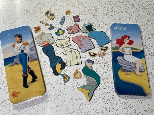 Disney The Little Mermaid Ariel Mix & Match Magnetic Dress Up Fashion Doll Toy