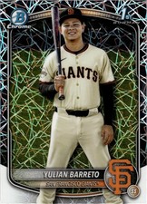 2025 Bowman Chrome Mega Box Laser Prospects BP153-BP252 U Pick Complete Your Set