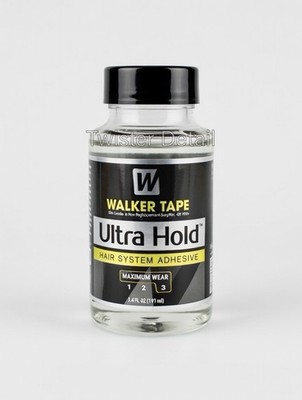 Walker Tape Ultra Hold Glue - 3.4 oz Brush-On Adhesive for Hair Systems & Wigs