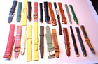 24 Lederarmbänder für Damenarmbanduhren ältere Lagerware 7