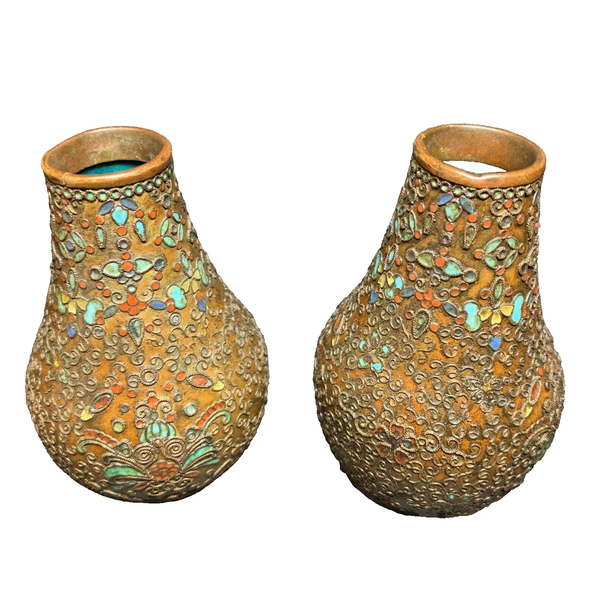 景泰蓝花瓶| eBay