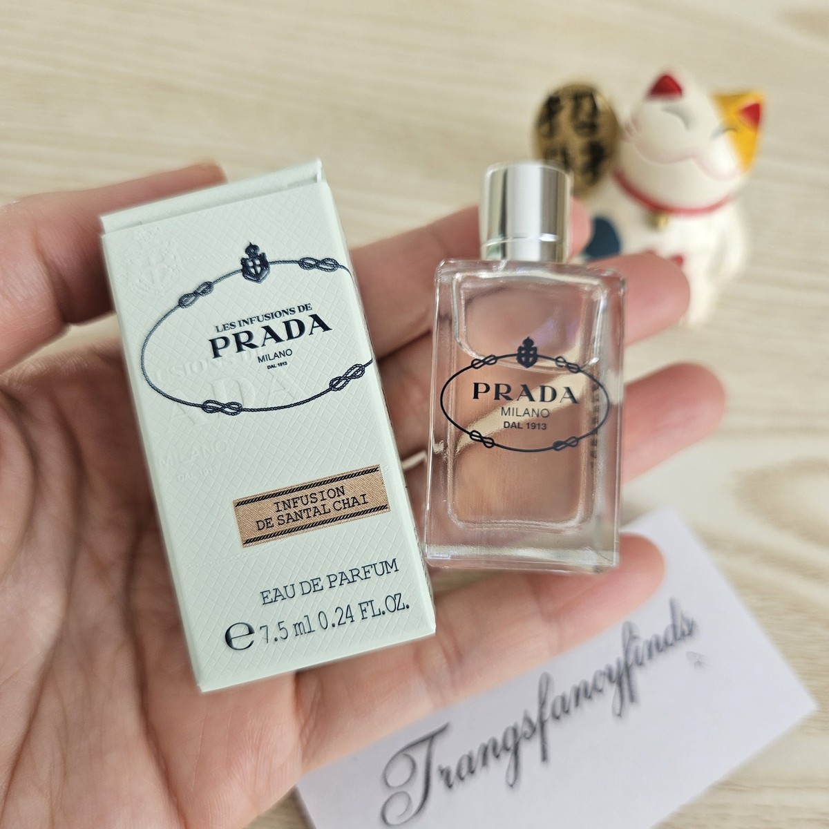 Prada Les Infusions Infusion de Santal Chai EDP Mini 7.5mL NIB