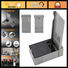 60 Amp AC Disconnect Switch Box, 240V Pull-Out, Non-Fused 2 Pole for HVAC System