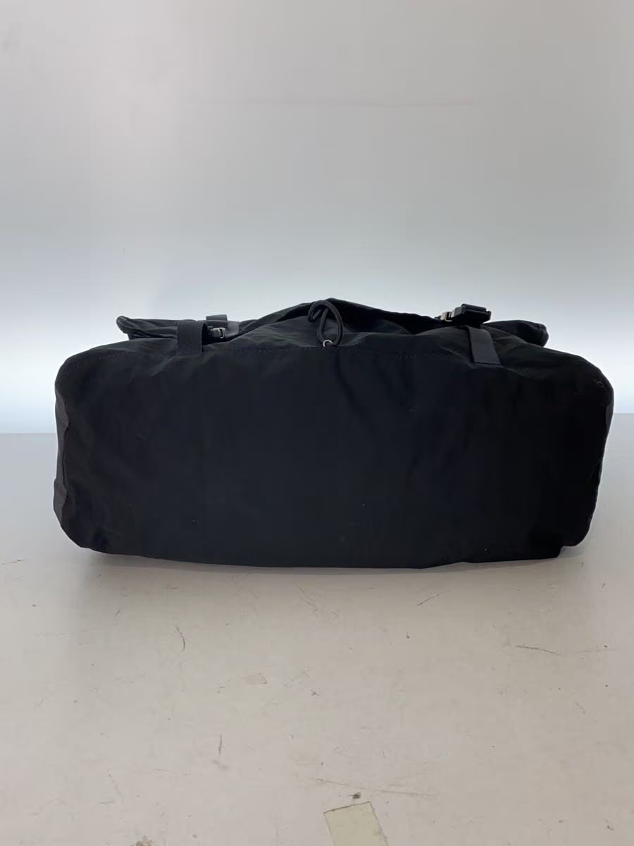 PRADA Shoulder Bag Nylon Black Plain thumbnail 4