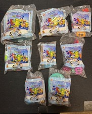 NEW SEALED Rugrats In Paris Reptarland Burger King Kids Toys Complete set Lot 8
