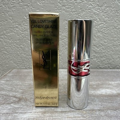 YSL Loveshine Candy Glaze Lip Healthy Glow Plumper Full Sz New FAST SHIPPER