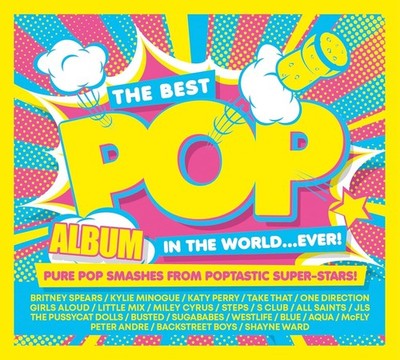 THE BEST POP ALBUM IN THE WORLD EVER  FEAT KYLIE MINOGUE NEW AND SEALED 3 CD E1