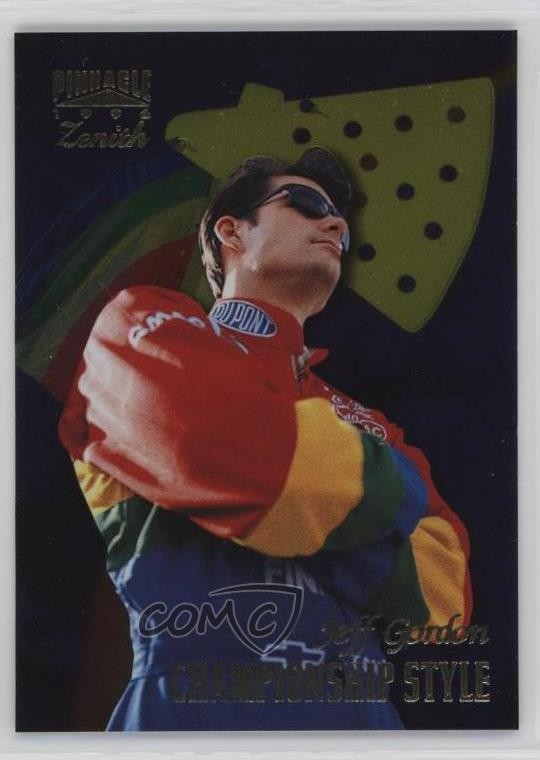 1996 Pinnacle Zenith Championship Style Jeff Gordon #73 HOF 1i5t
