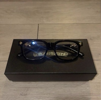 Chrome Hearts Black Full Rim Plastic Solid Unisex Adult Eyeglasses Frames