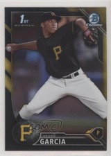 2016 Bowman Chrome Prospects Black & Gold Refractor Yeudy Garcia #BCP156 s3g