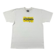 Vintage Y2K Nike Kick Butt Like A Girl T Shirt Adult Size Medium