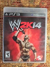 WWE 2K14 PS3 (PlayStation 3, 2013) Complete With Manual