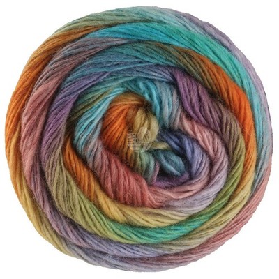 Lana Grossa Meilenweit 100g Color Mix Multi Sockenwolle 4-fach Garn (99,50 /kg)