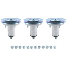 3PK For Gravely Ariens 52" Deck Spindle Assembly w/Pulley 51537200 51528000