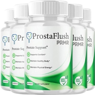 (5 Pack) ProstaFlush Prostate & Bladder Support Supplement Prosta Flush 300 Caps