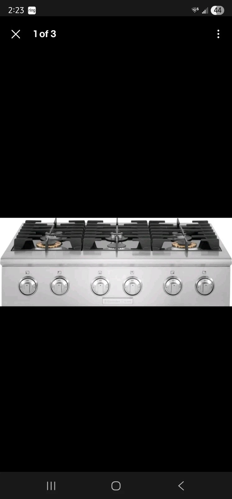 Electrolux ICON Professional 36" Stainless Steel 6 Burner Rangetop - E36GC76PRS
Opens in a new windo