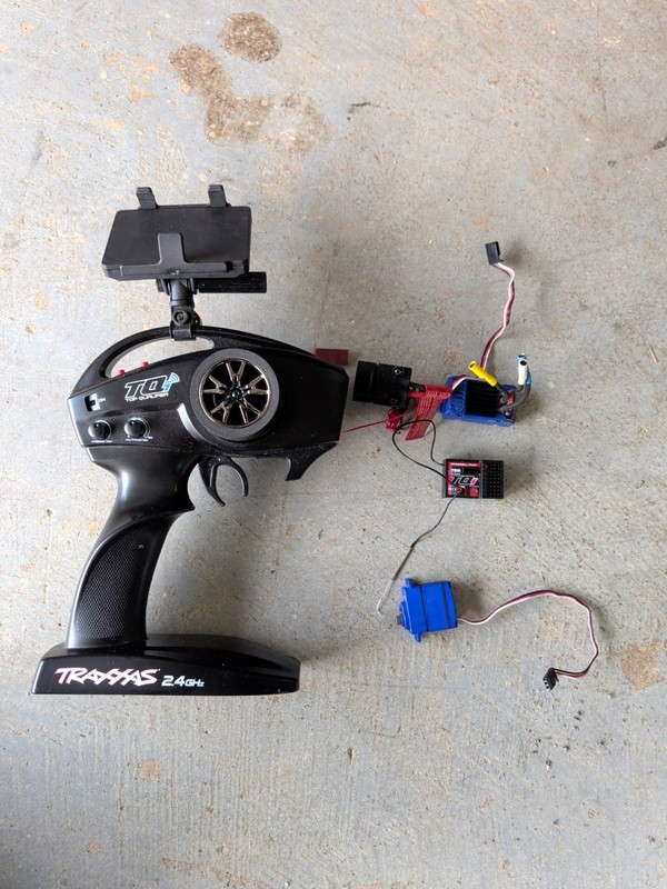 Traxxas TQi 2.4GHz Transmitter w/ Bluetooth Module Receiver ESC Motor Servo Lot