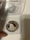 1 Troy Ounce Silver 2019 NASA APOLLO II Round in Bullion Exchanges Sleeve
