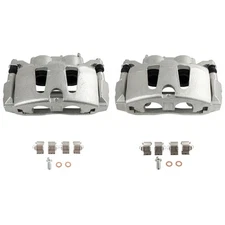 Front Set Brake Calipers Assembly w/ Bracket Fits Dodge Journey 2012-2020
