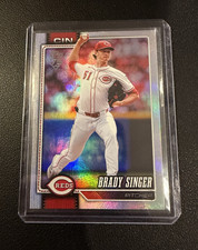 Topps 2026 Series 1 Parallel Brady Singer #282 Reds Baseball
