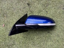 KIA NIRO MK1 DRIVER PASSENGER WING MIRROR  NO Lane ASSIST 8 PIN Plug Blue ZODU