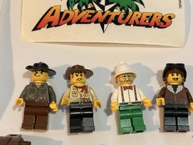 LEGO 5956 Adventurers: Expedition Balloon Set w/manual Minifigures Complete