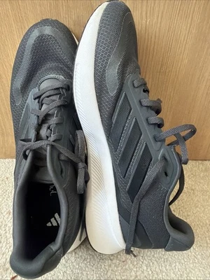 Adidas Cloudfoam Flex RapidFit Trainers Black Wide Fit UK 8 EU 42 BNWT - Image 1 of 4