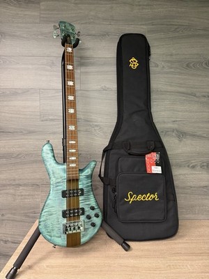 Spector Euro RST 4 Electric Bass Guitar - Turquoise Tide #3038