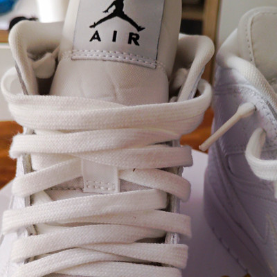 Nike Air Jordan High Top Sneaker Weiß Jungen Basketball EU 36,5 BQ6472-110