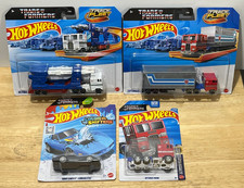 2025 Transformers Crossover Collection x Hot Wheels Lot Track Fleet Prime Magnus