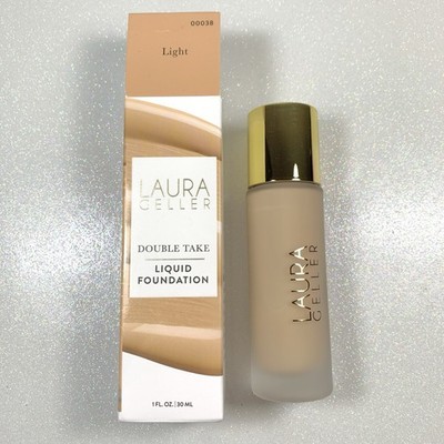Laura Geller Double Take Liquid Foundation Light BNIB FULLY SEALED