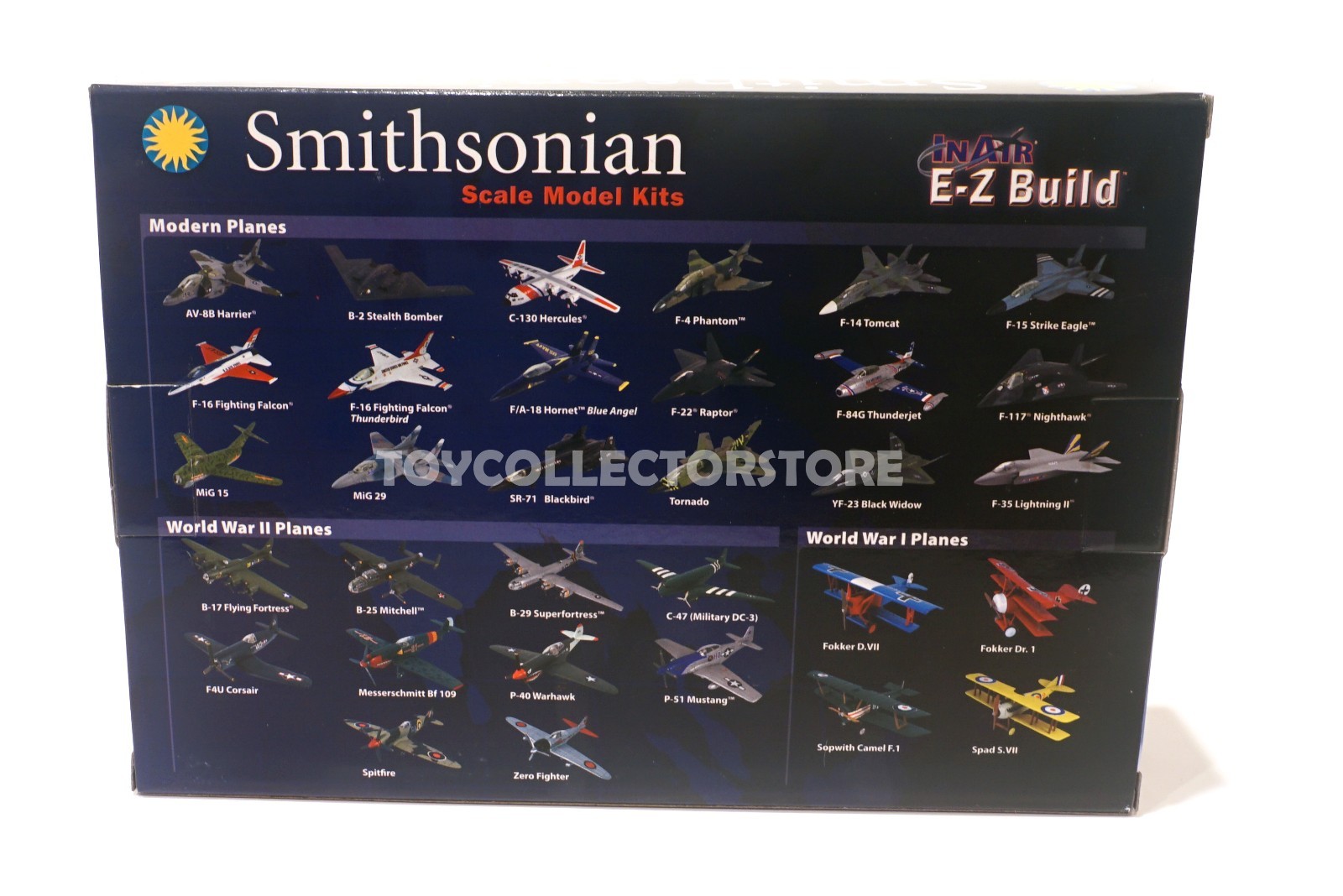 F-18 Hornet Blue Angels Model Kit 1:72 Scale SMITHSONIAN InAir E-Z Build