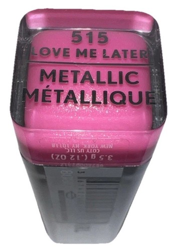 Covergirl Exhibitionist Lipstick #515 LOVE ME LATER Metallic SEALED/Discontinued - Picture 7 of 11