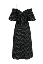 Zimmermann Polka Dot Print Midi Length Dress Size AU0