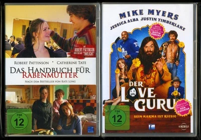 2 DVD★Mike MYERS•DER LOVE GURU + R. PATTINSON•HANDBUCH FÜR RABENMÜTTER★SEHR GUT - Bild 1 von 4