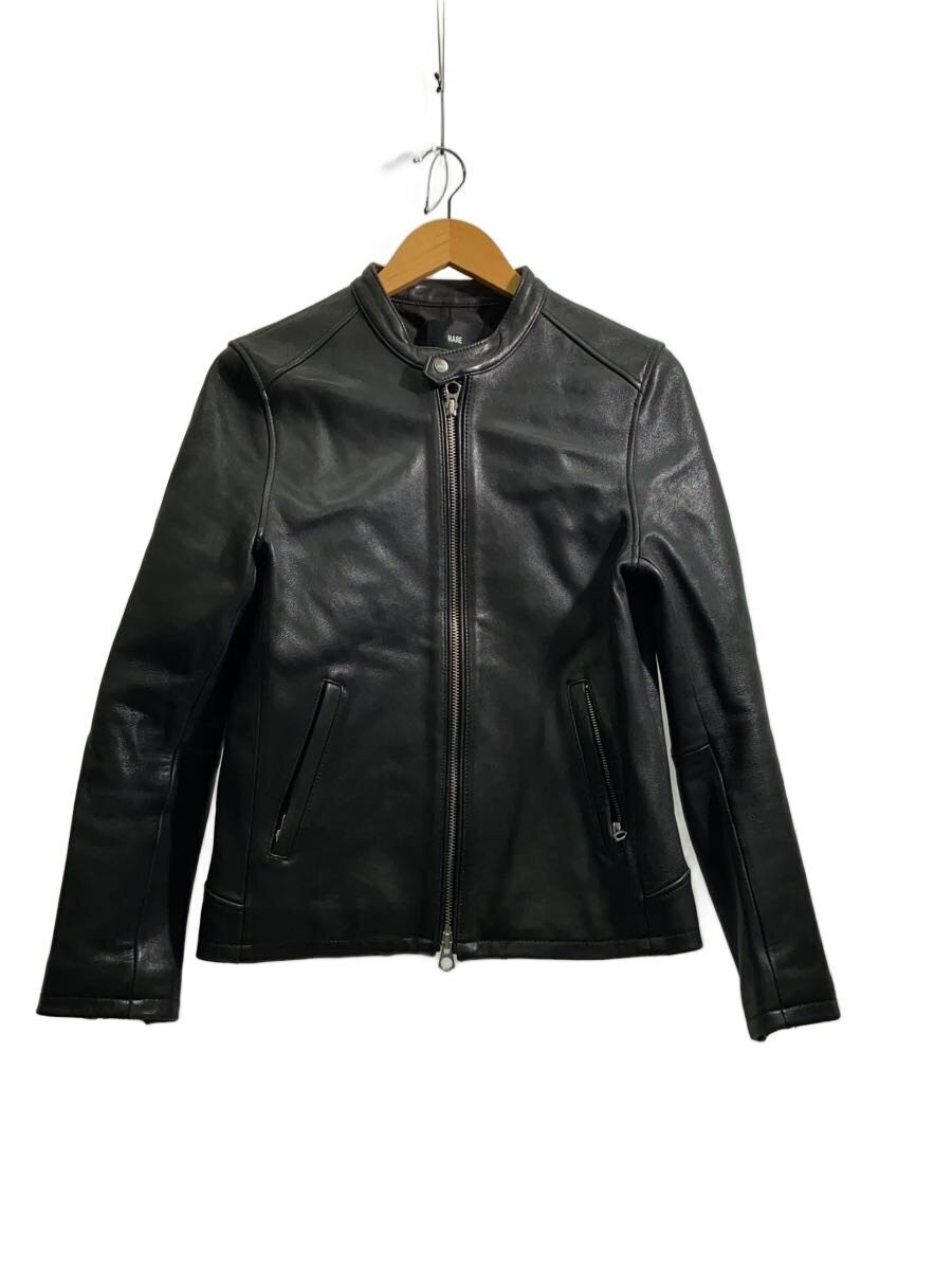 Hare Single Riders Jacket/M/Sheep Leather/Blk/Ha030006Ad 3566