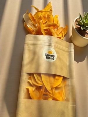 Organic Dried Mango Fruit, No Sugar Added, Solar Dried Slices, 30g